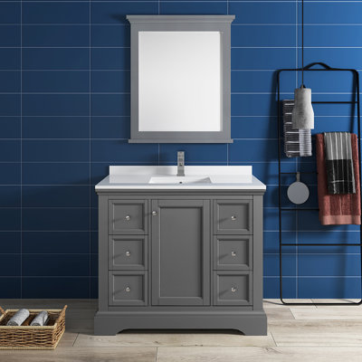 Find The Perfect Gray 42 Inch Vanities Wayfair